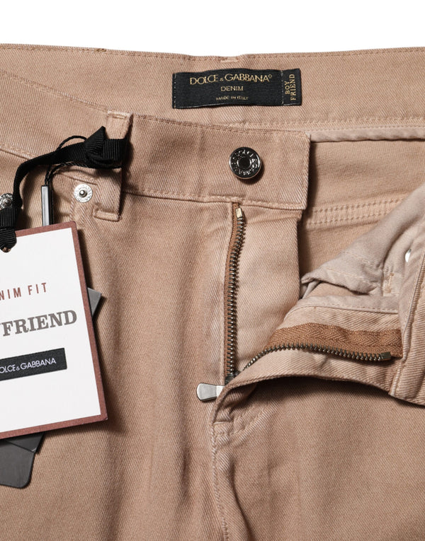 Dolce & Gabbana 97% Cotton 3% Elastane jeans in brown