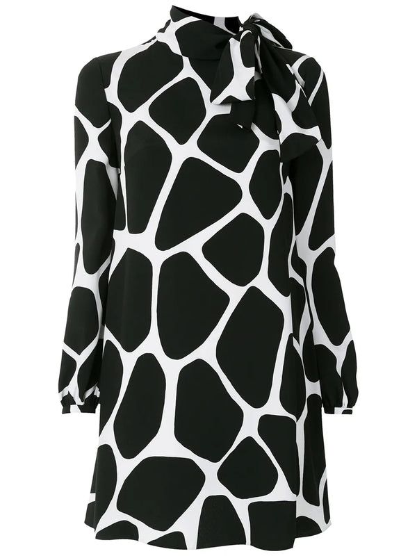 Valentino Silk dress in black