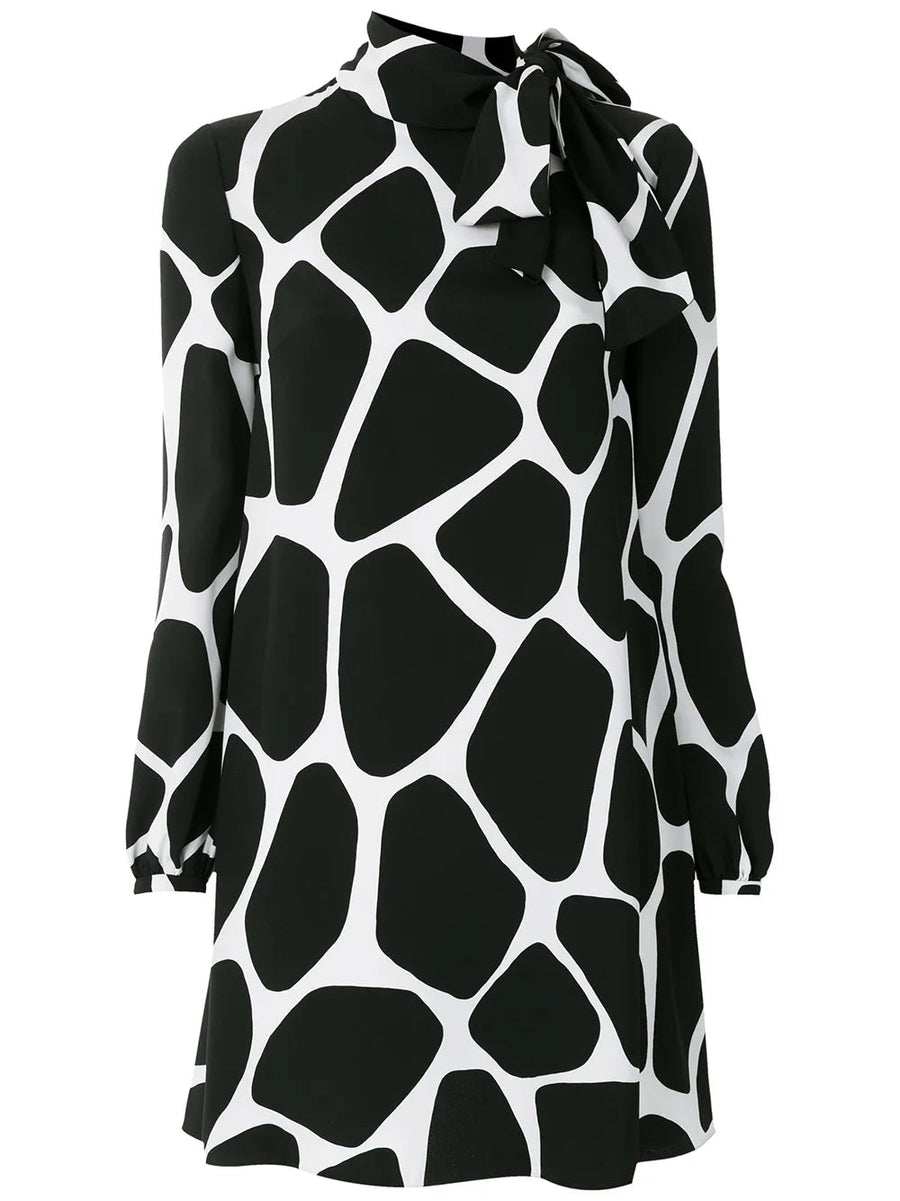 Valentino Silk dress in black