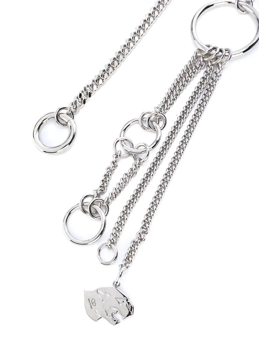 Valentino Garavani Statement-Charms Keychain Metallic Accessory