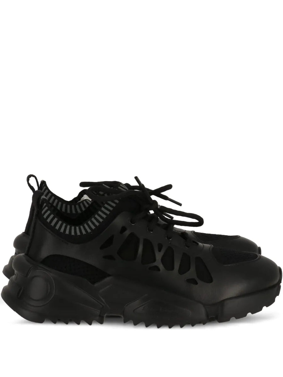 Ferragamo sneakers in black