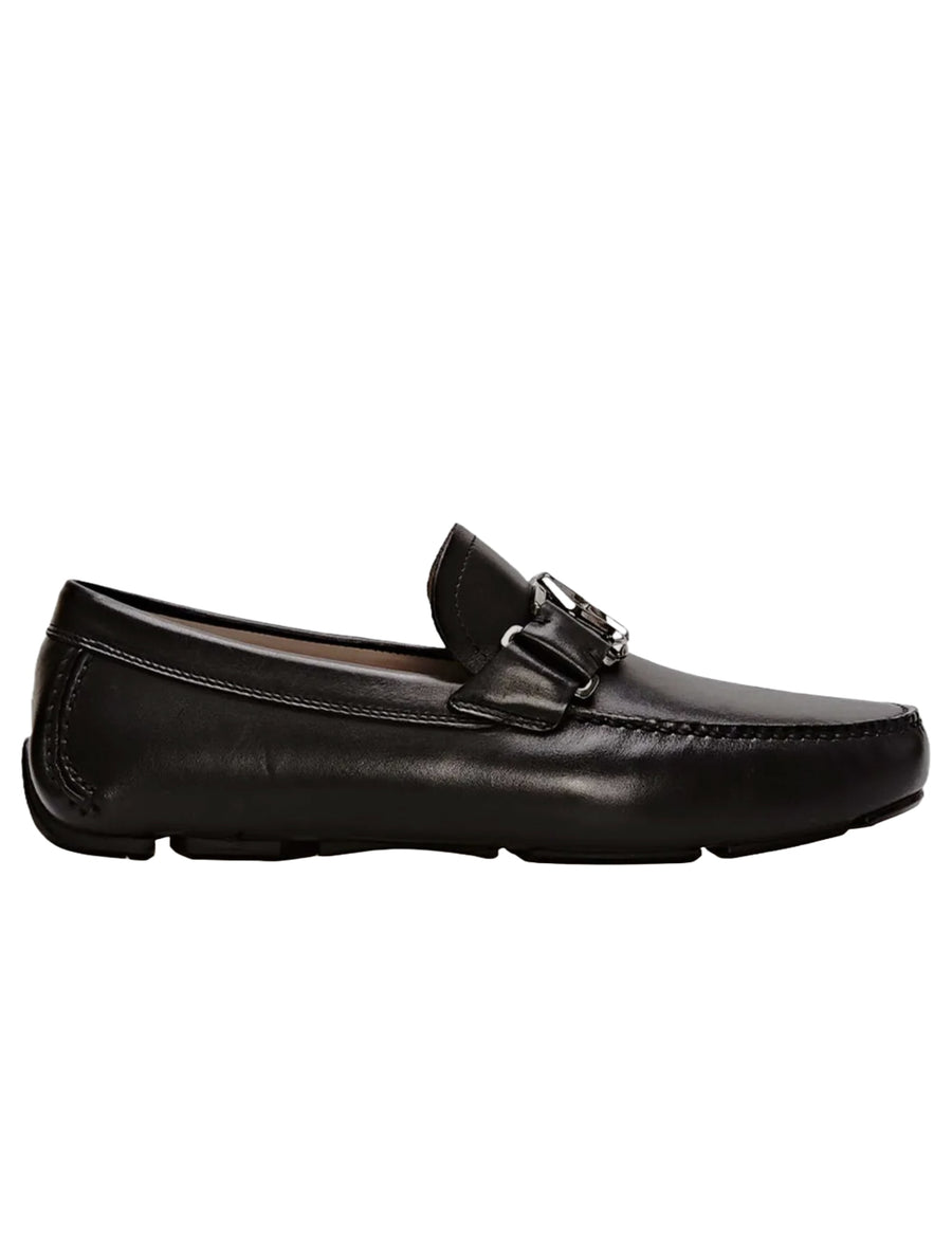 Ferragamo Leather loafer in black
