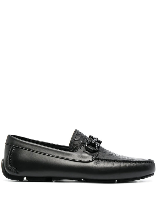 Ferragamo Leather loafer in black