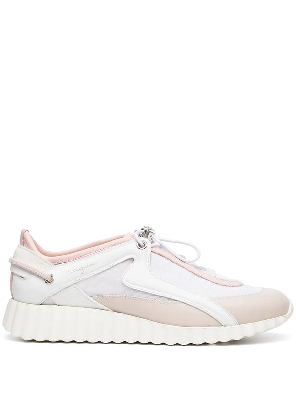 Ferragamo Leather sneaker in pink