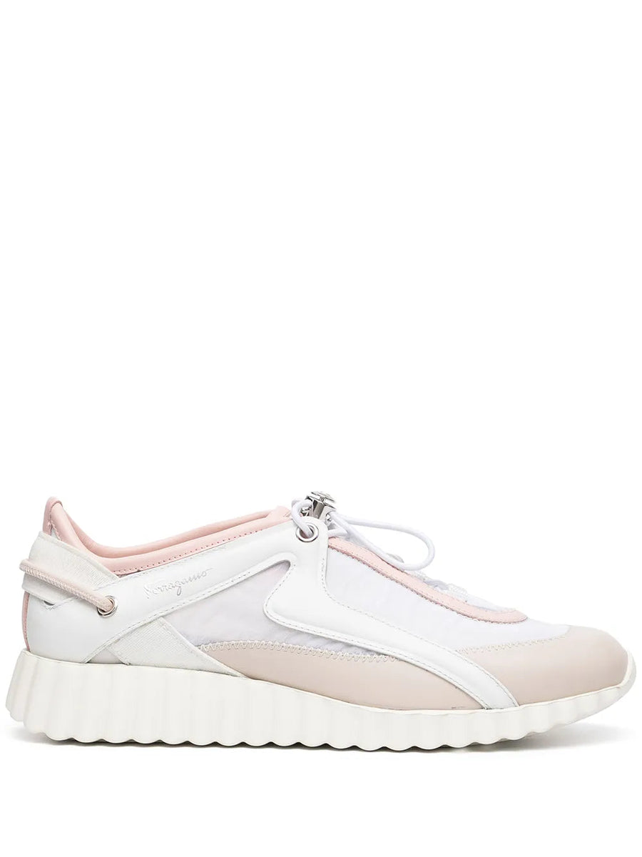 Ferragamo Leather sneaker in pink