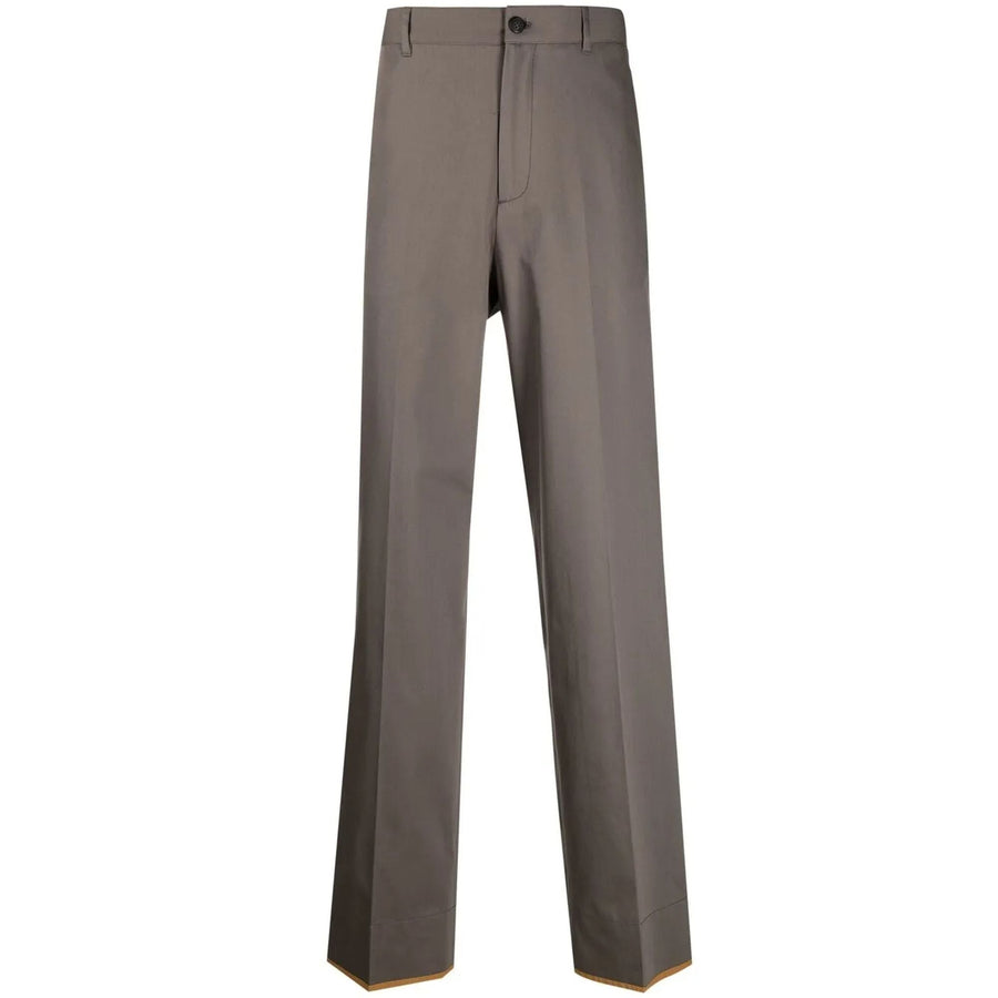 Ferragamo Cotton trousers in brown