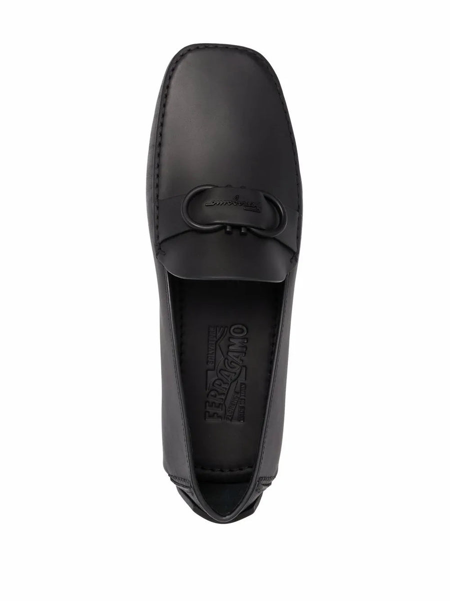 Ferragamo Leather loafer in black