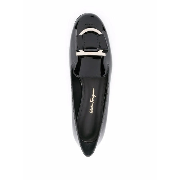 Ferragamo Patent leather loafer in black