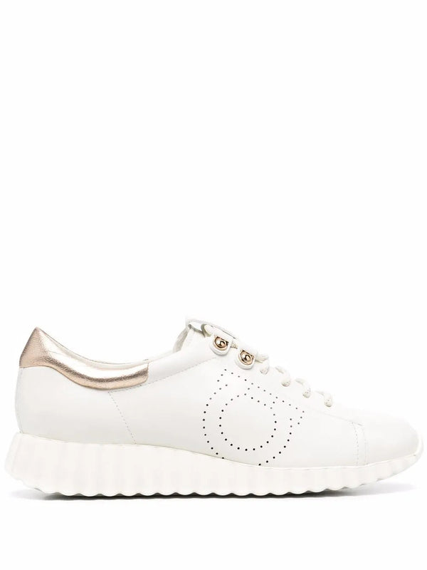 Ferragamo sneakers in white