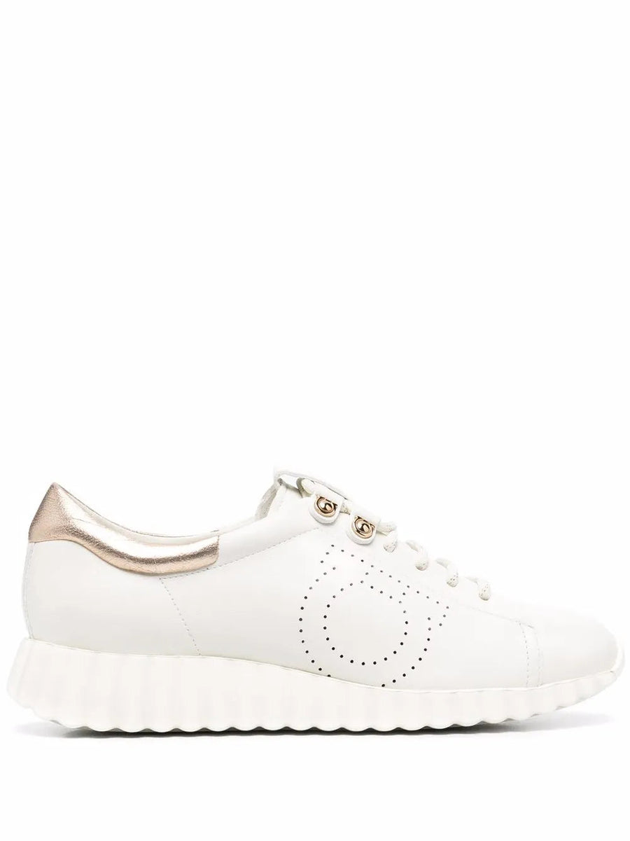 Ferragamo sneakers in white