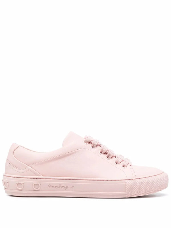 Ferragamo Calf leather sneaker in pink