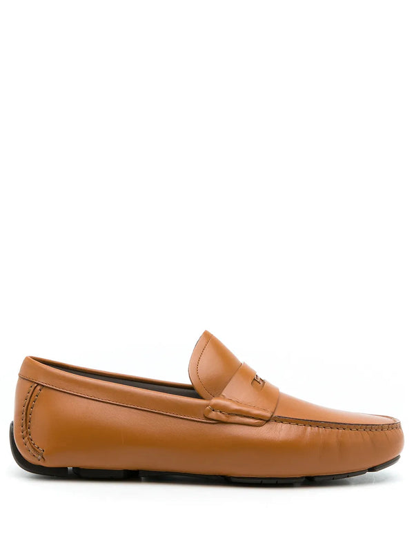 Ferragamo Leather loafer in brown