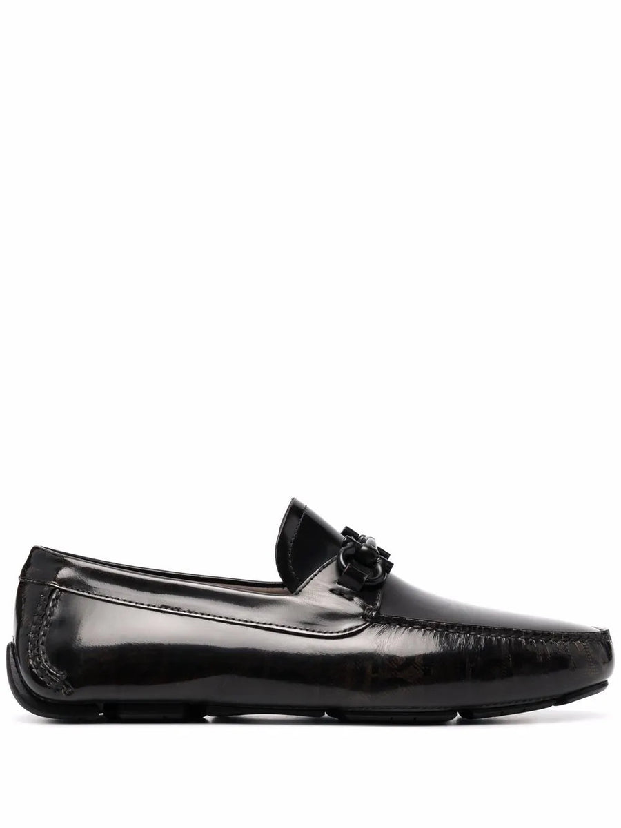 Ferragamo Leather loafer in black
