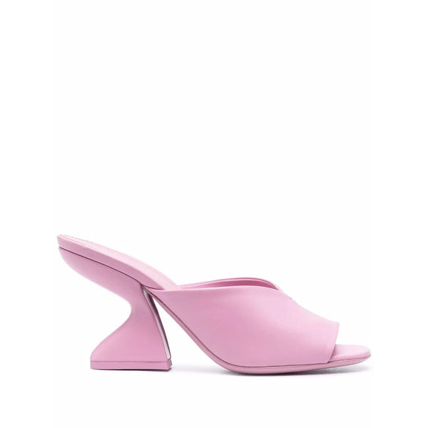 Ferragamo Leather mule sandal in pink