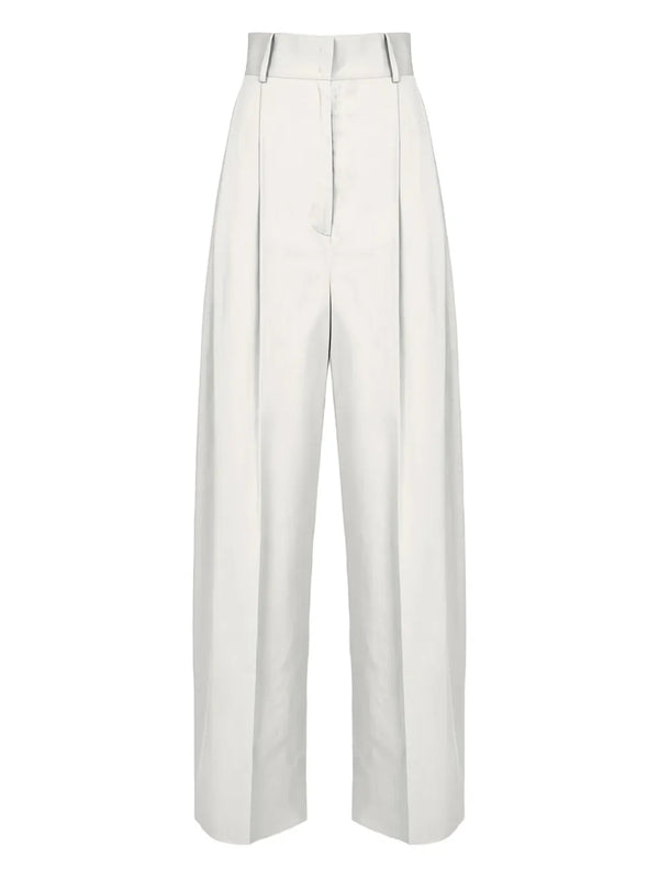 Ferragamo trousers in white