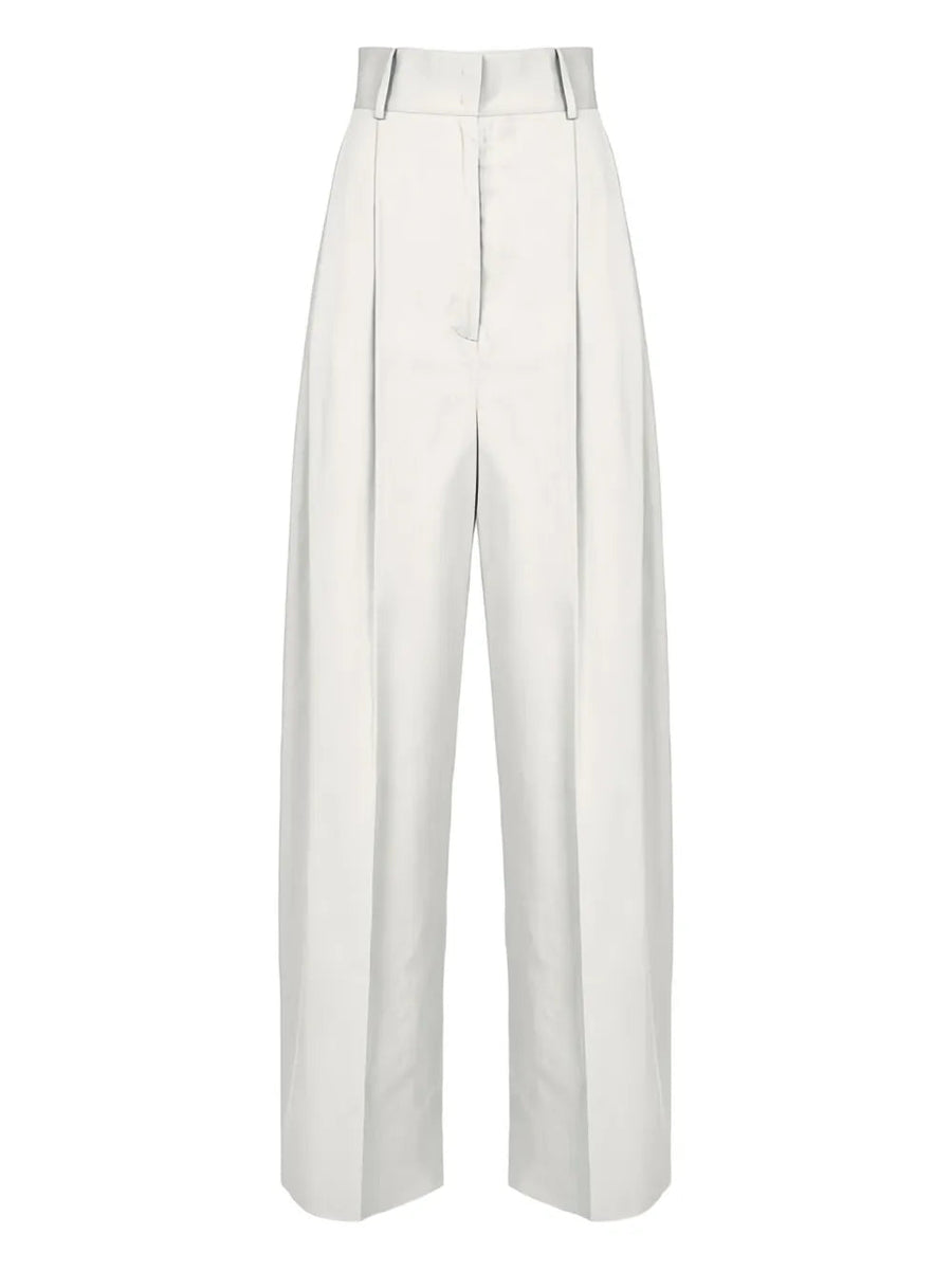 Ferragamo trousers in white