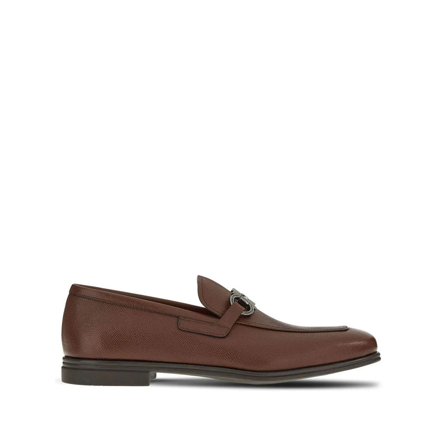 Ferragamo Leather loafer in brown