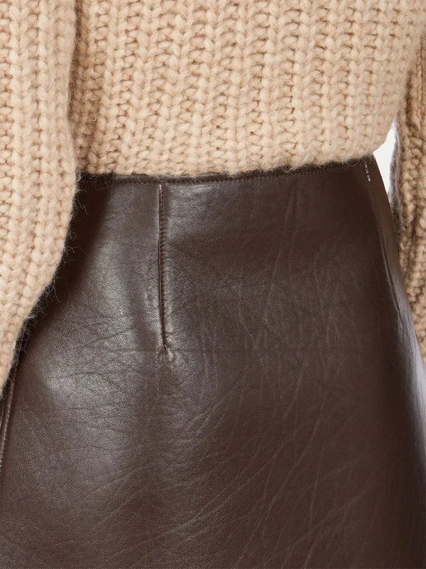 Ferragamo skirt in brown