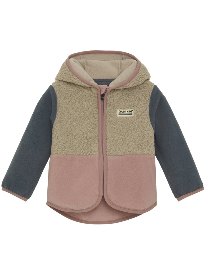 Baby Teddy Fleece Woodrose Maglia