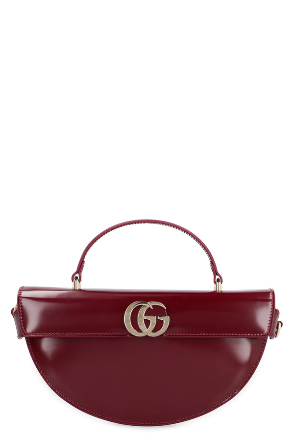 Calfskin Handbag Rosso Ancora Calf Leather Handbags