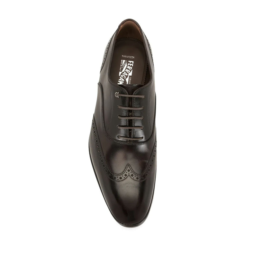 Ferragamo oxford in brown