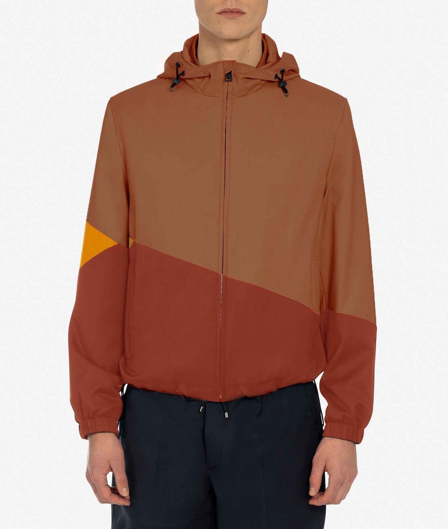 Wool Bomber Stormy Lightgray Sportwear Blouson
