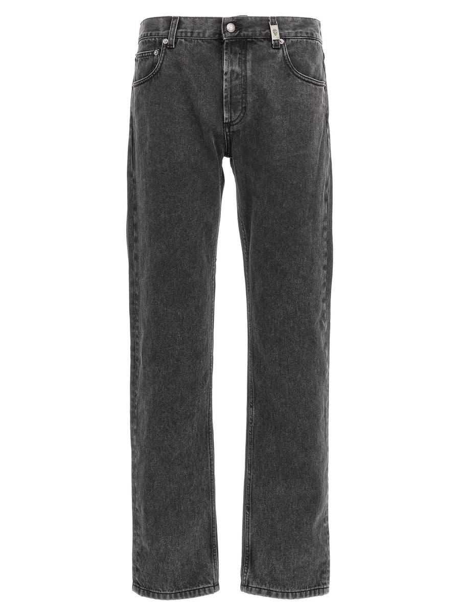 Alexander McQueen Metal Plate Jeans