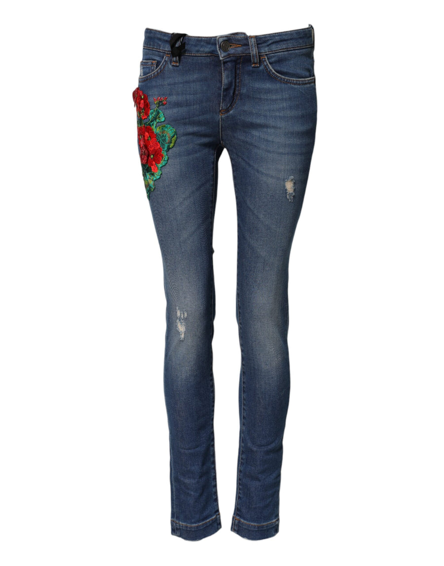 Dolce & Gabbana 98% Cotton jeans in blue