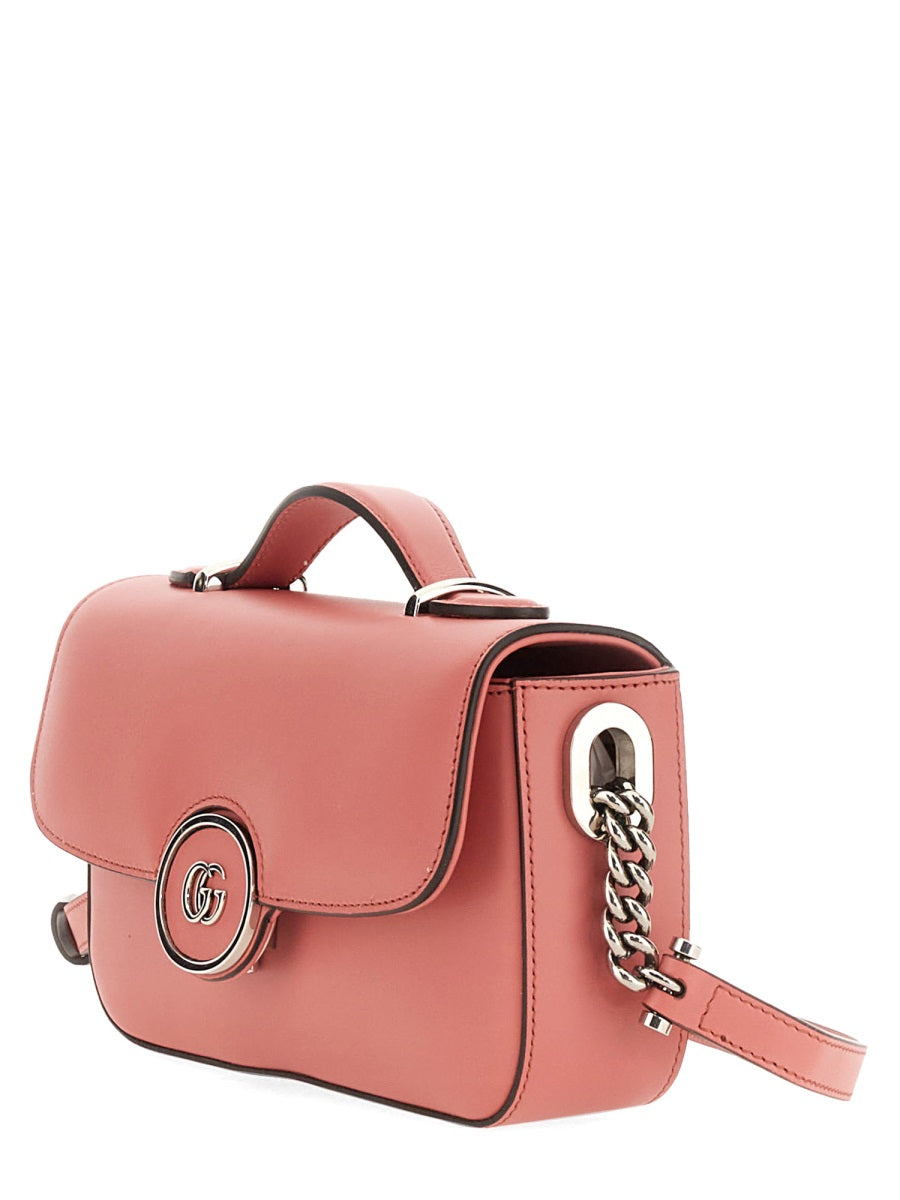 Mini Petite Shoulder Bag Gg Multicolour Main: Calf Leather Handbags