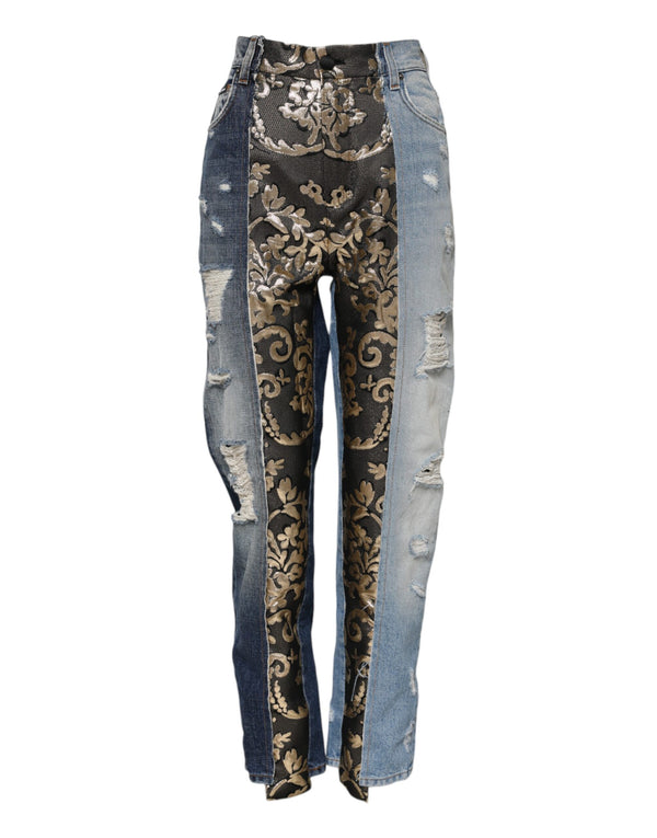 Dolce & Gabbana 50% Cotton jeans in multicolor