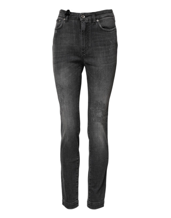 Dolce & Gabbana 98% Cotton 2% Elastane jeans in gray