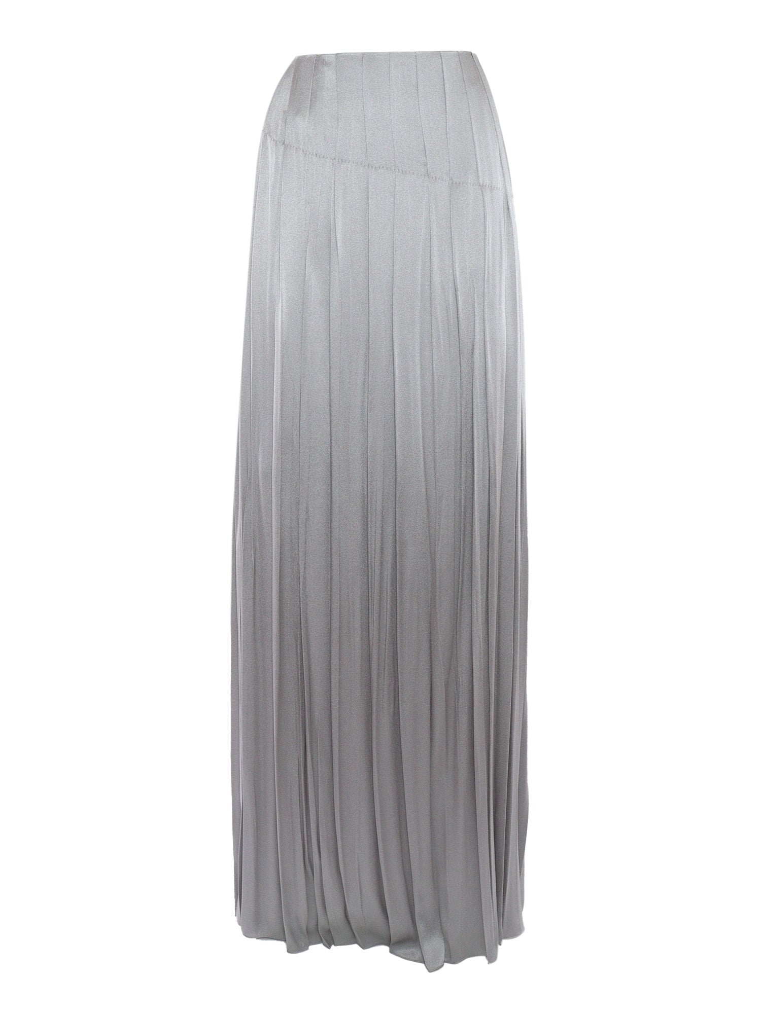 Skirt Grey Acrylic Silk