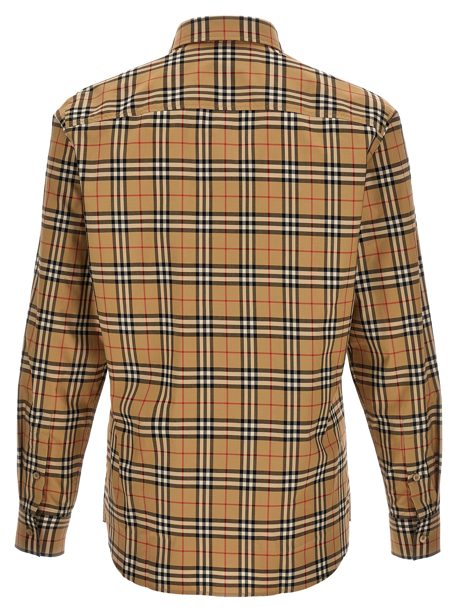 Simson shirt Beige Cotton Shirt, Blouse