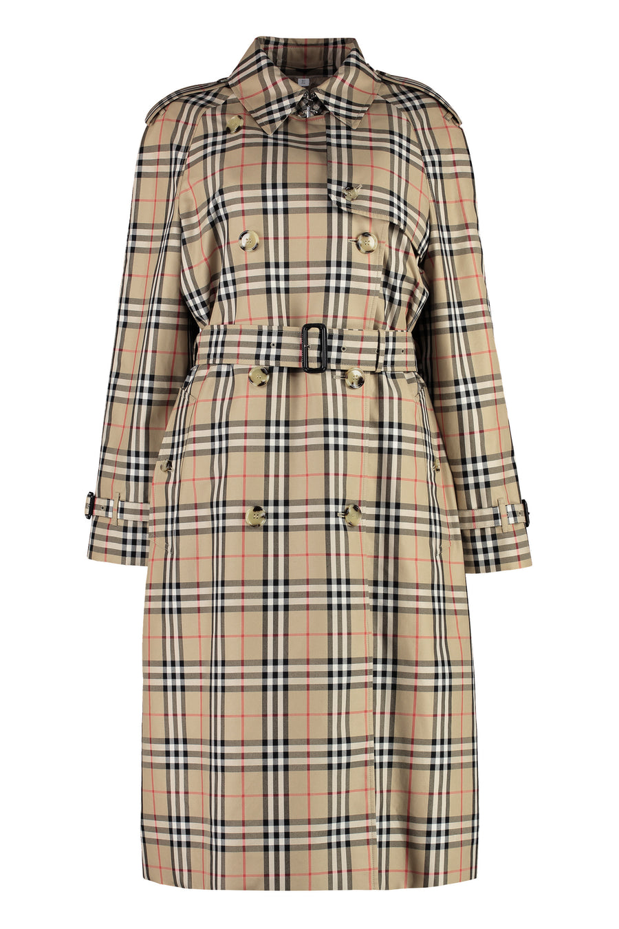 Trench Coat Beige Cotton & Raincoats