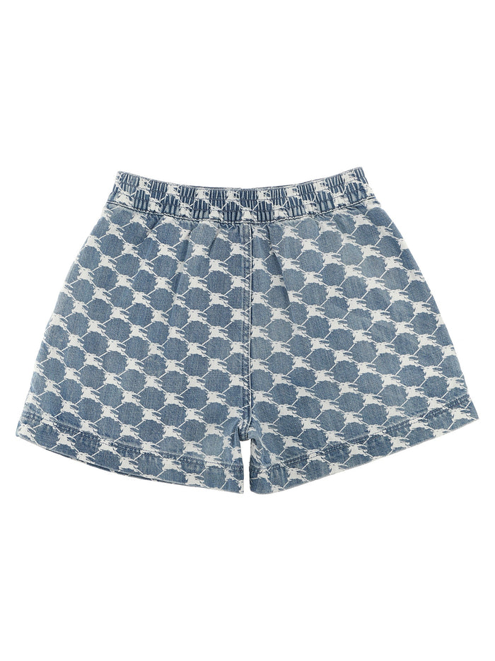 Nicoletta bermuda shorts Light Blue Cotton Bermuda