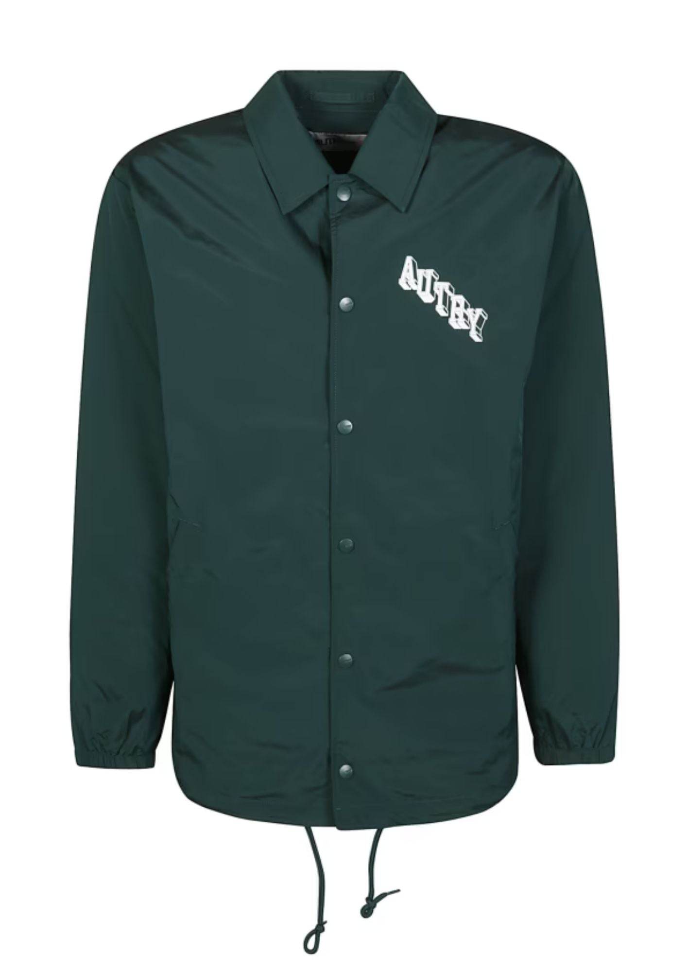 Jacket Green Polyester Giacca