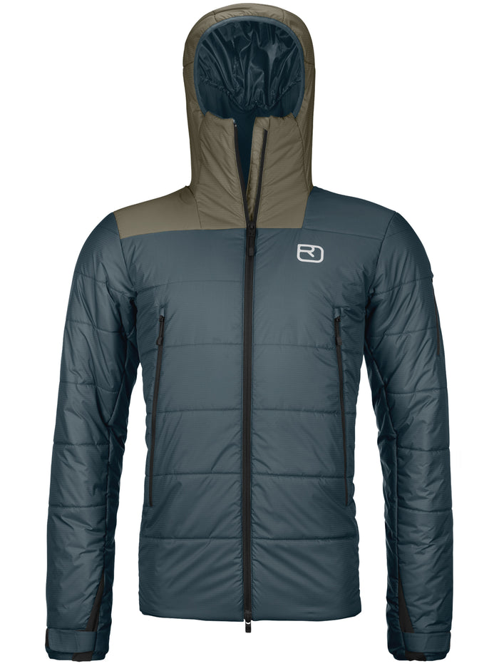 Swisswool Zinal Jacket Grey Giacca