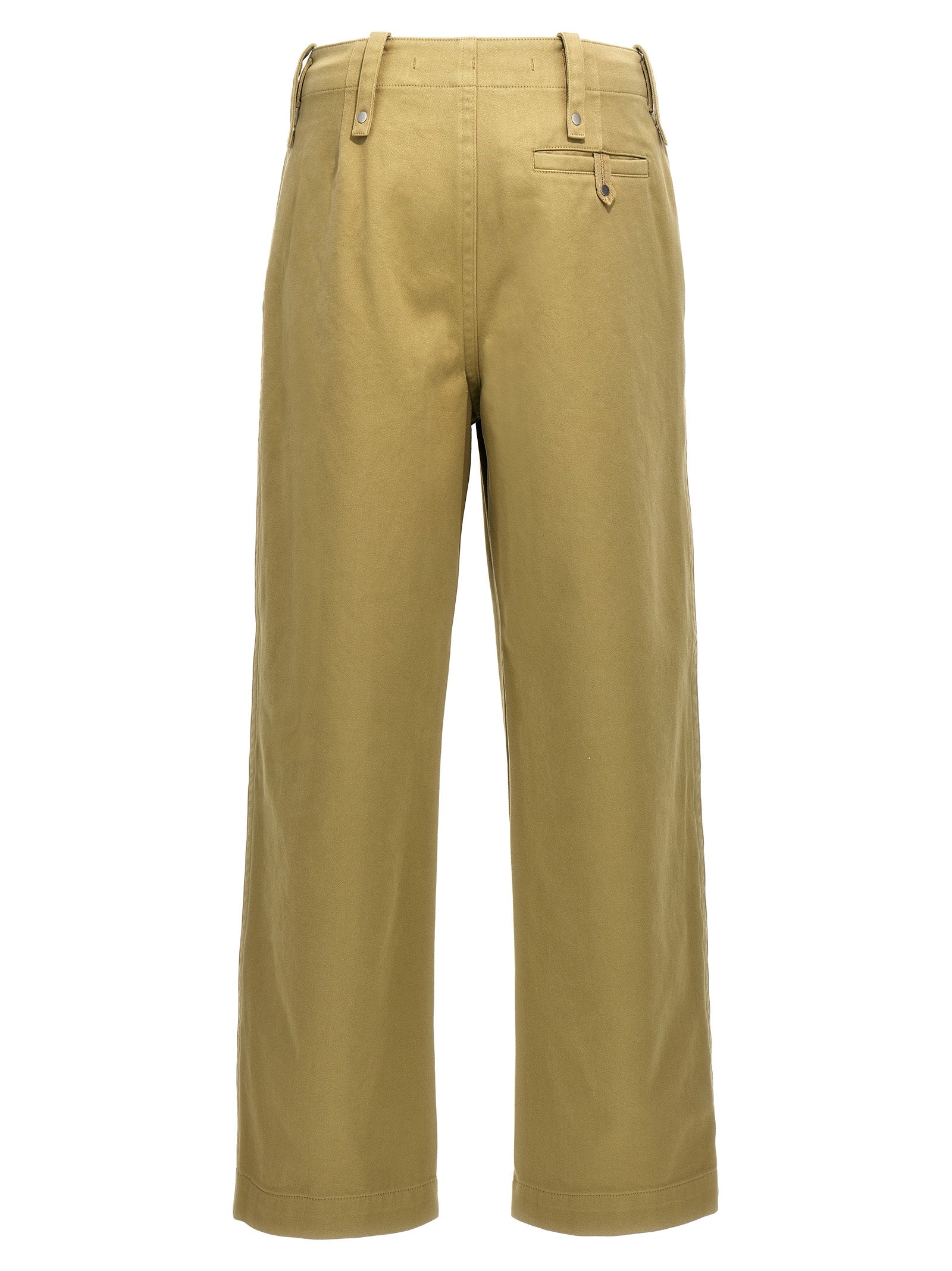 Cotton trousers Beige Pant