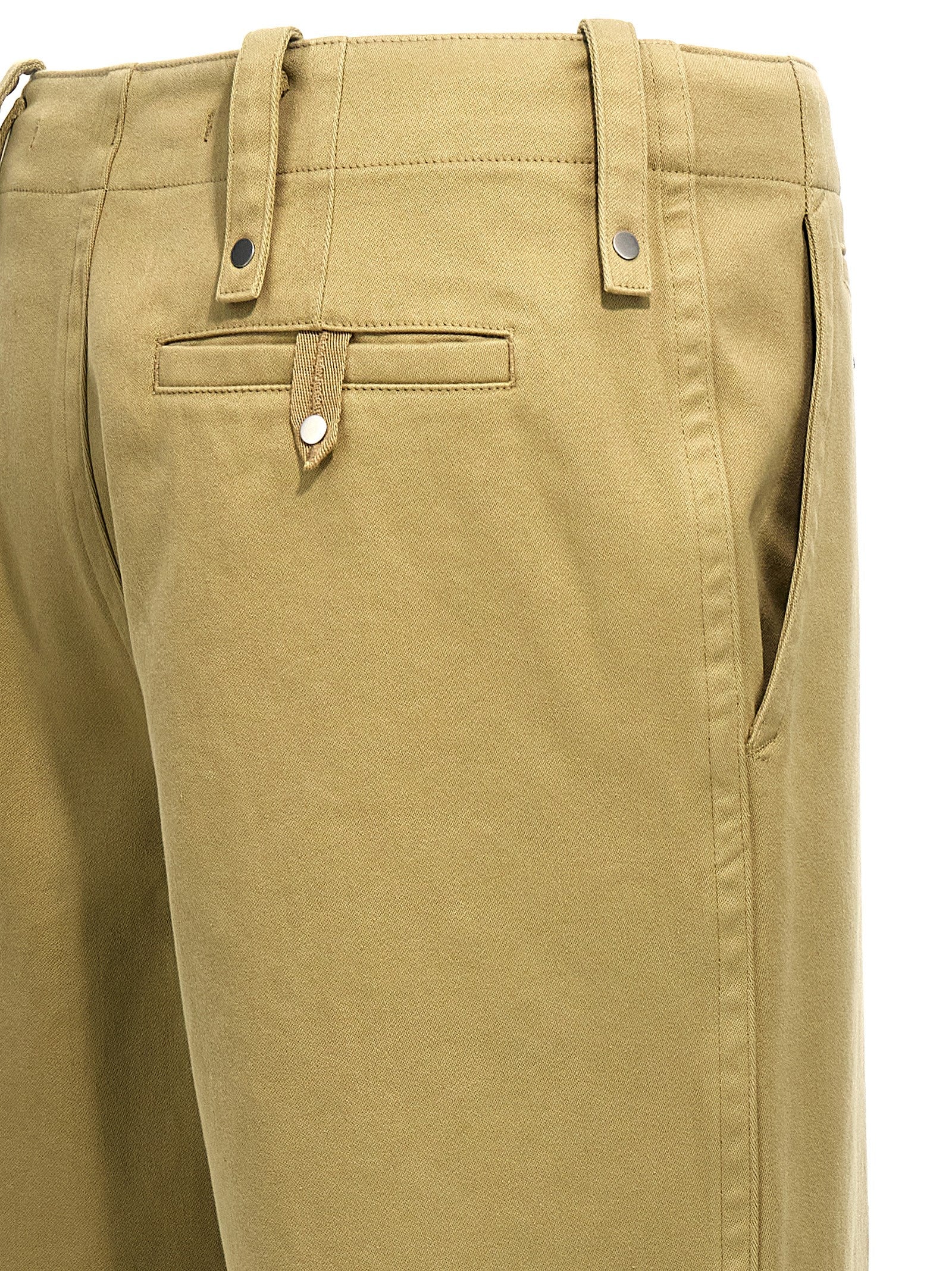 Cotton trousers Beige Pant