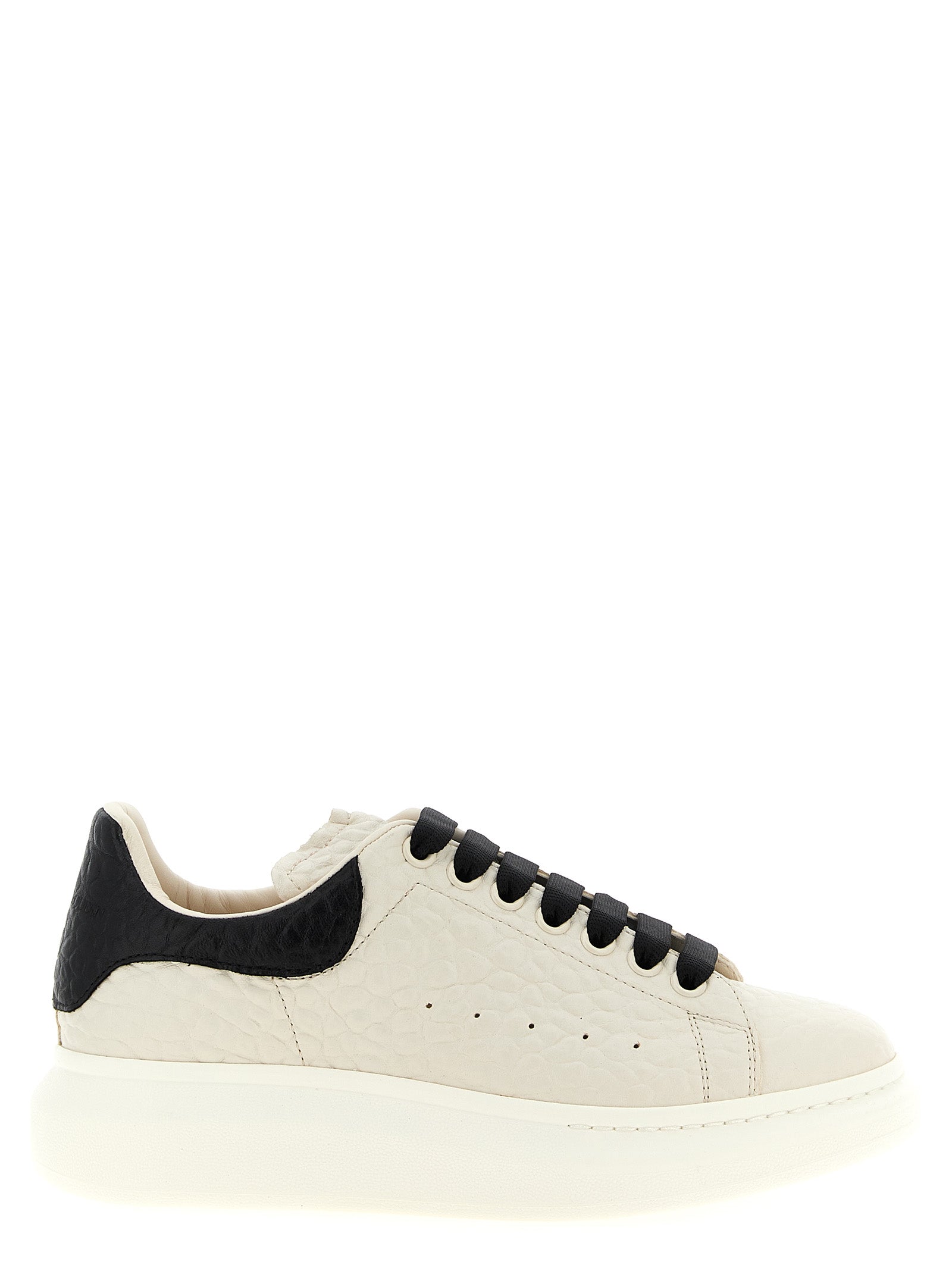 Larry sneakers White/black Lamb Leather (ovis Aries)