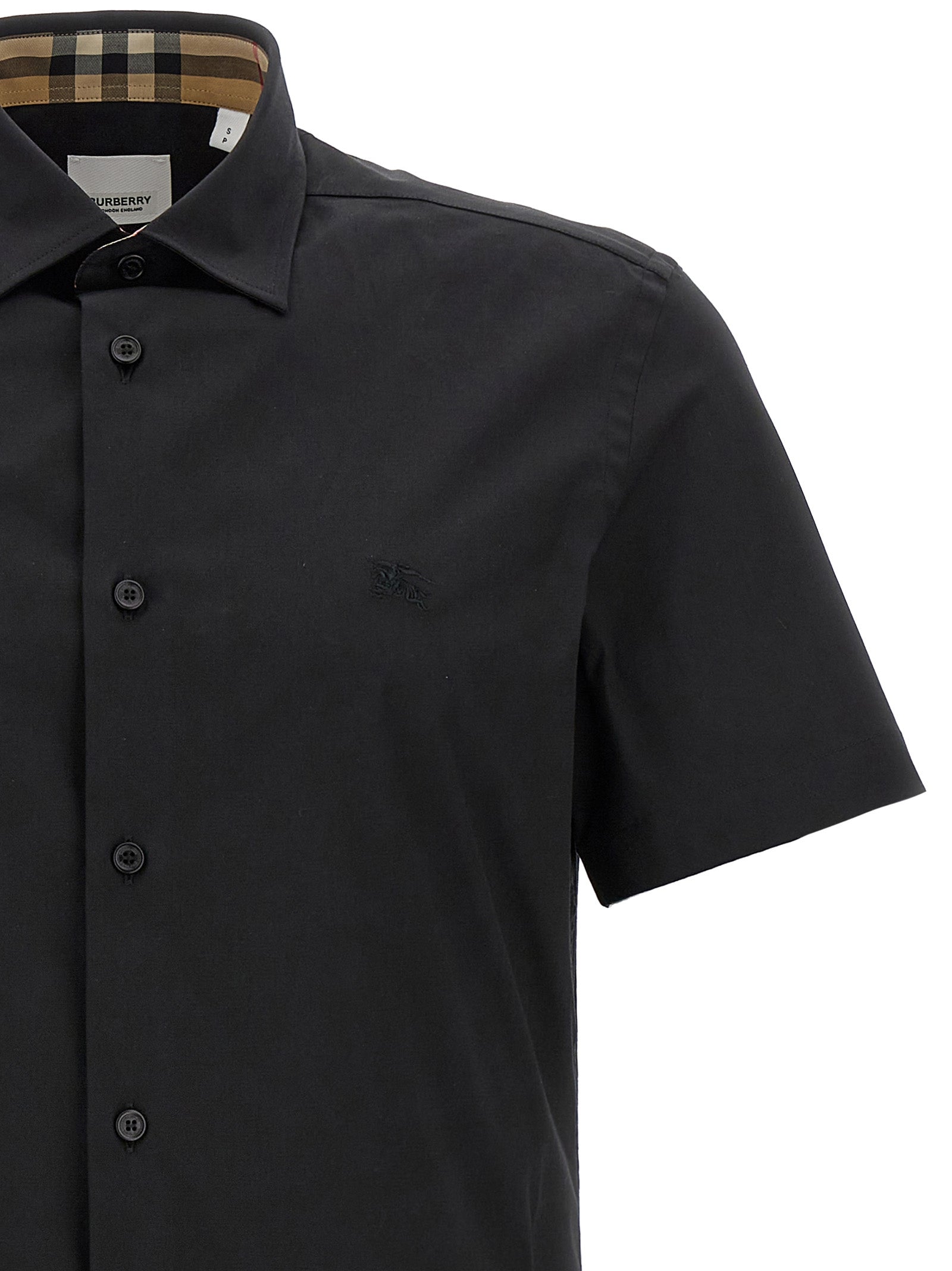 Sherfield shirt Black Cotton Shirt, Blouse