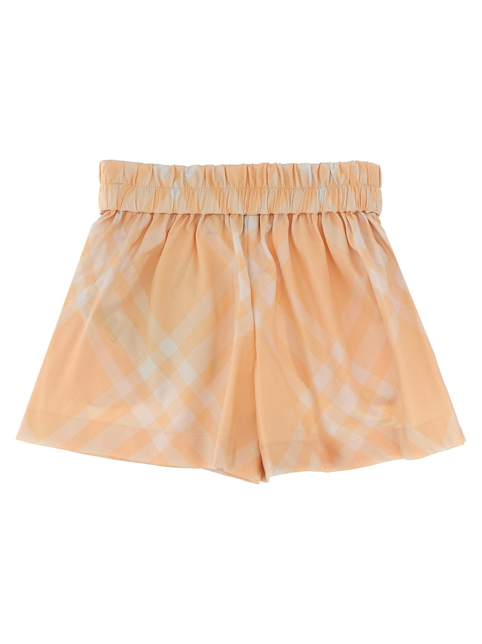 Short check Pink Cotton Bermuda