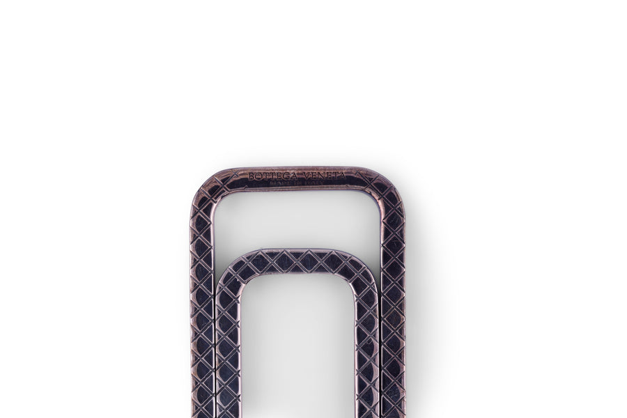 Bottega Veneta Silver Money Clip Accessory
