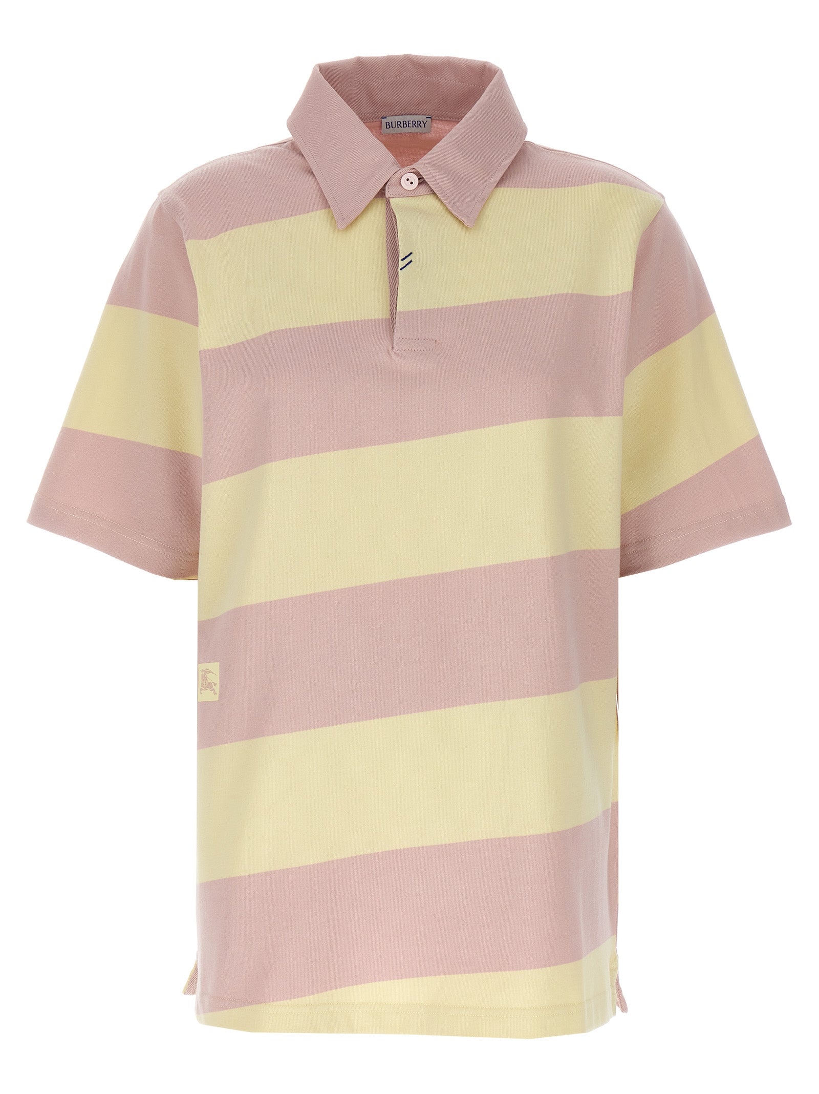 Logo striped polo shirt Multicolor Cotton