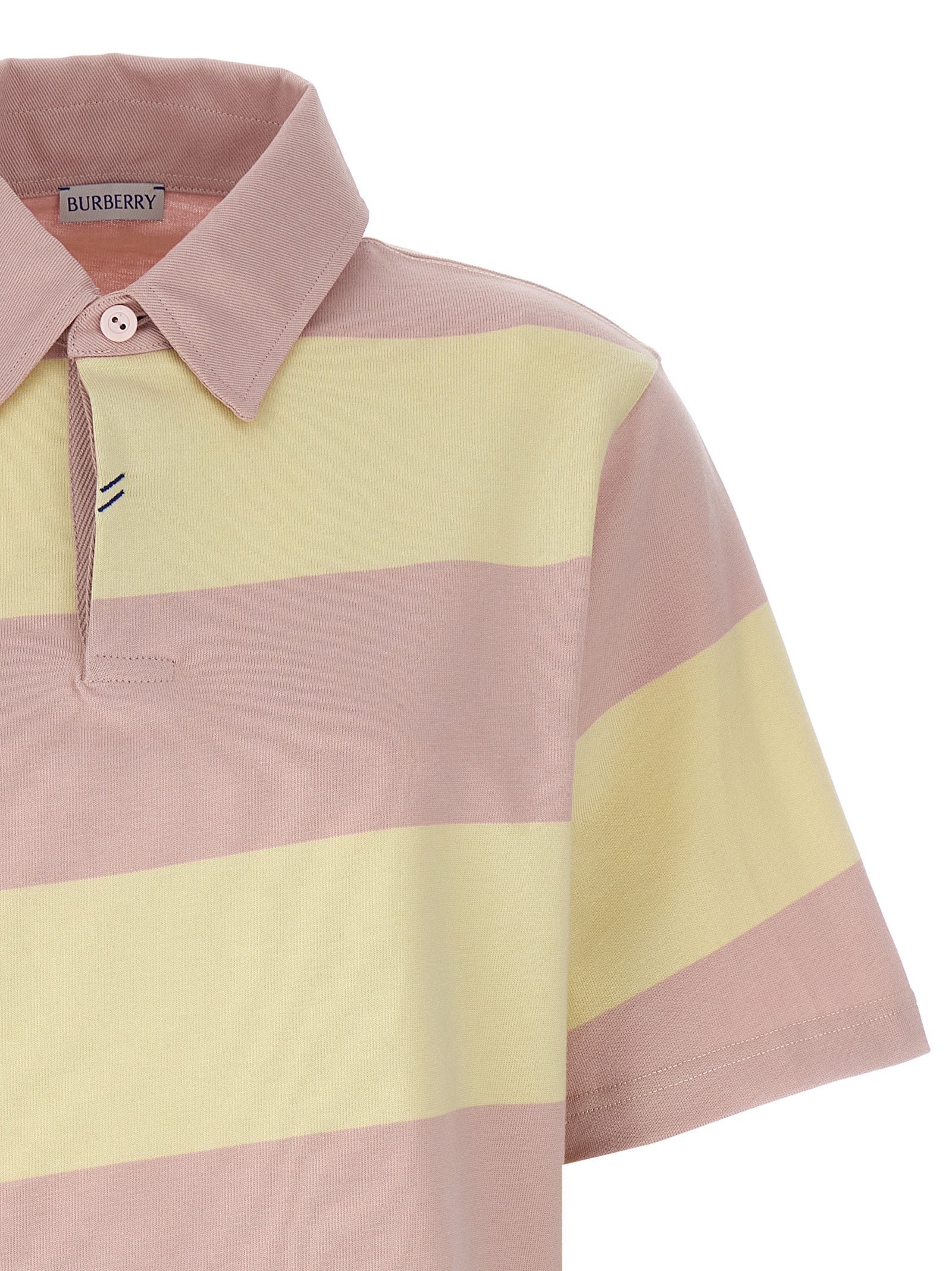 Logo striped polo shirt Multicolor Cotton