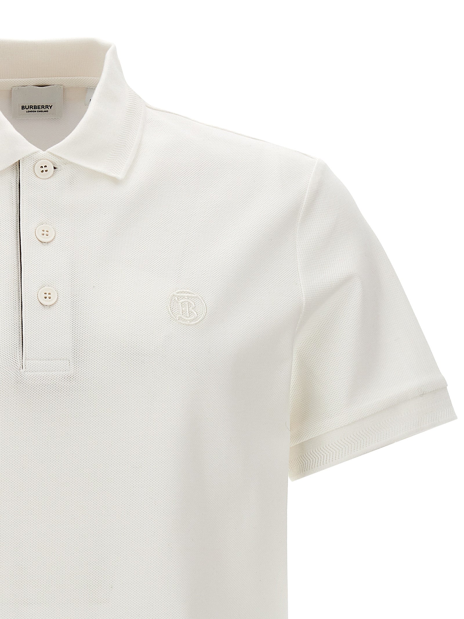 Eddie polo shirt White Cotton