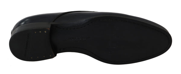 Dolce & Gabbana 100% Leather derby in navy