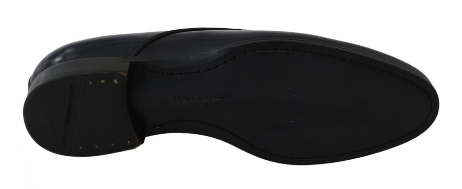 Dolce & Gabbana 100% Leather derby in navy