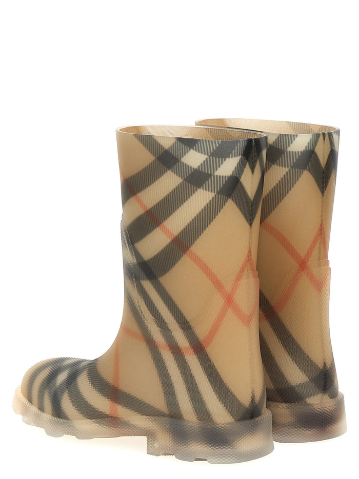 Marsh rain boots Beige Rubber Boots, Ankle