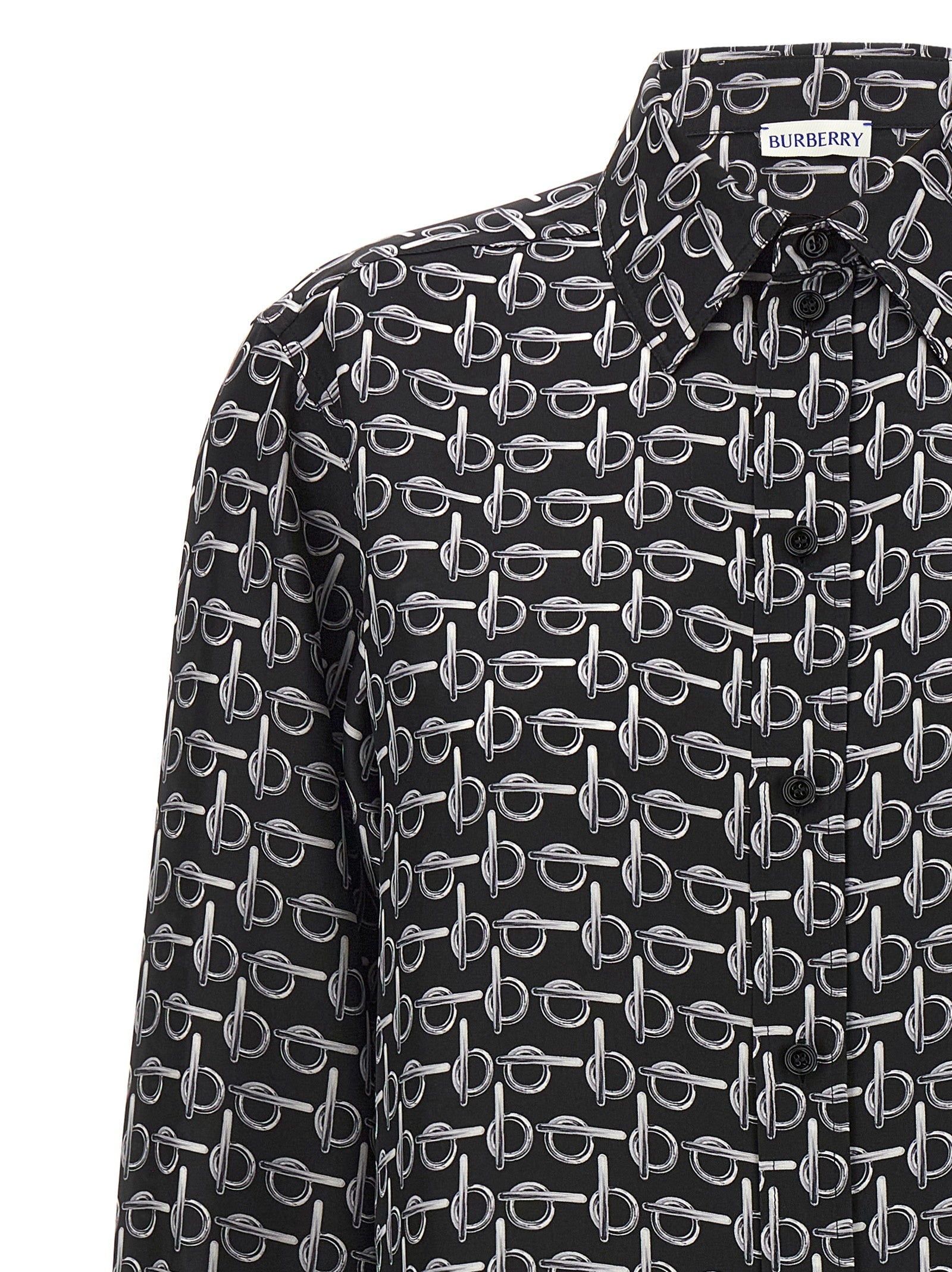B shirt Black Silk Shirt, Blouse